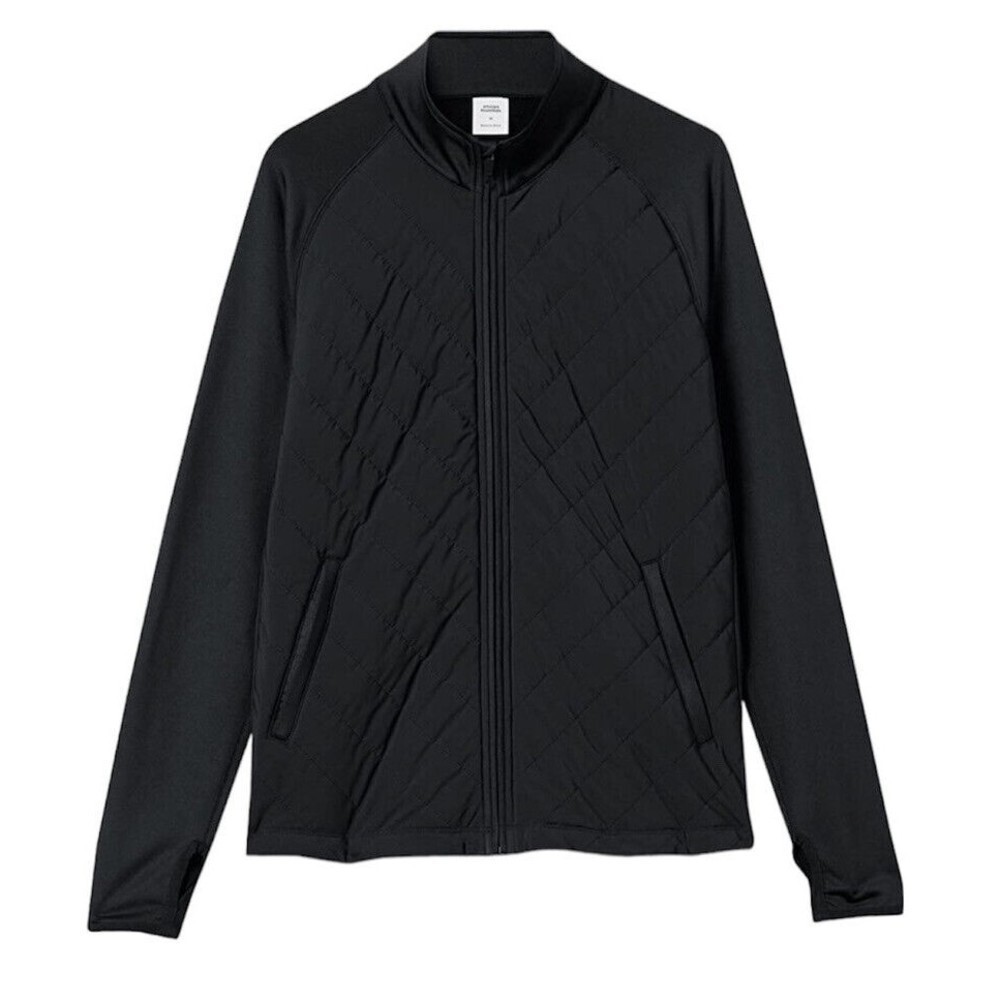 Mew Men's Elastic Padded Sports Jacket Black Size XS